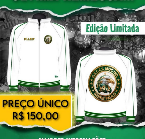 Jaqueta Esportiva